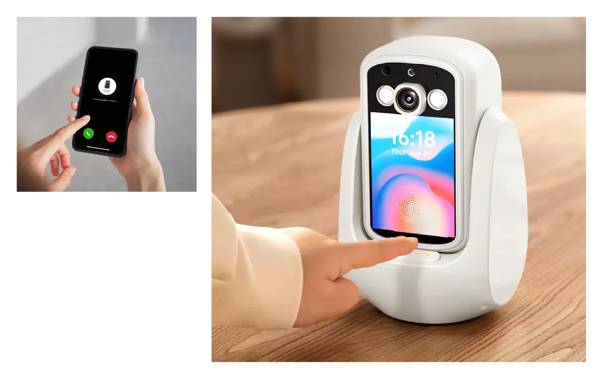 Bấm một nút để gọi video cho người thân