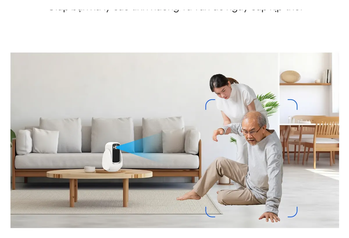 Camera DA8.1 phát hiện chuyển động và cảnh báo về điện thoại
